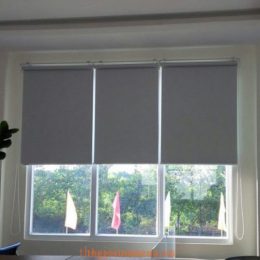 Rèm cuốn cửa sổ trơn tphcm