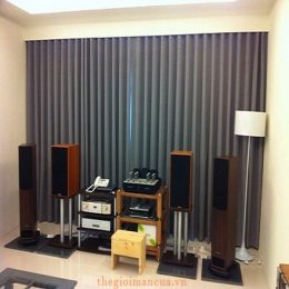 Rèm cửa vải cách âm chống ồn hiệu quả
