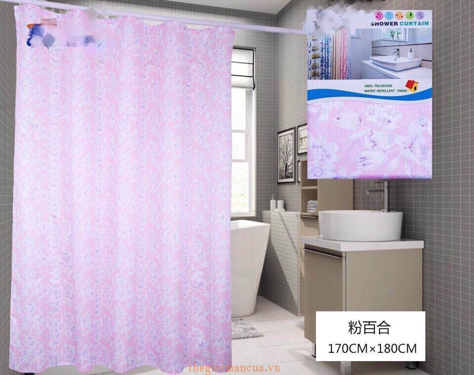 Mành rèm phòng tắm giá rẻ - Thế Giới Màn Cửa