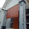 Mành sáo tre trúc cật che mưa nắng ngoài trời