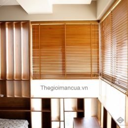 Rèm cửa gỗ tự nhiên cho phòng ngủ