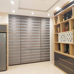 Mẫu rèm cửa chính phòng đẹp phòng khách