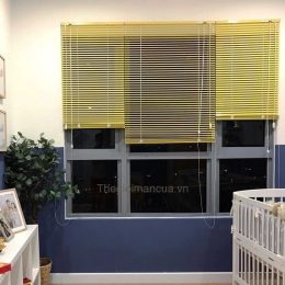 rèm sáo nhôm cửa sổ