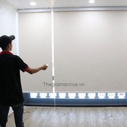 Rèm cửa thông minh cao cấp cuốn máng cầu vồng