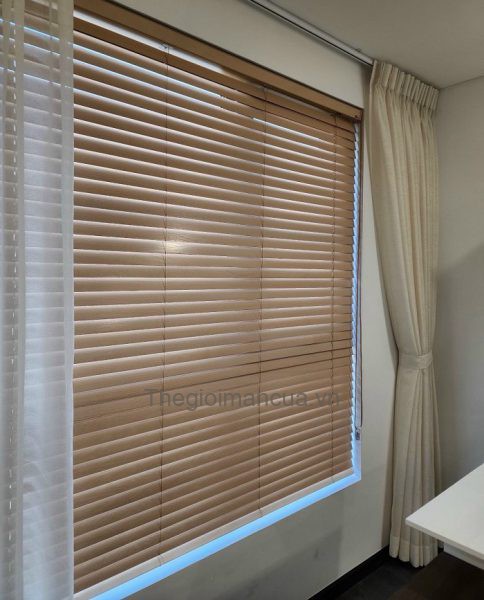 rèm gỗ hệ 1 dây