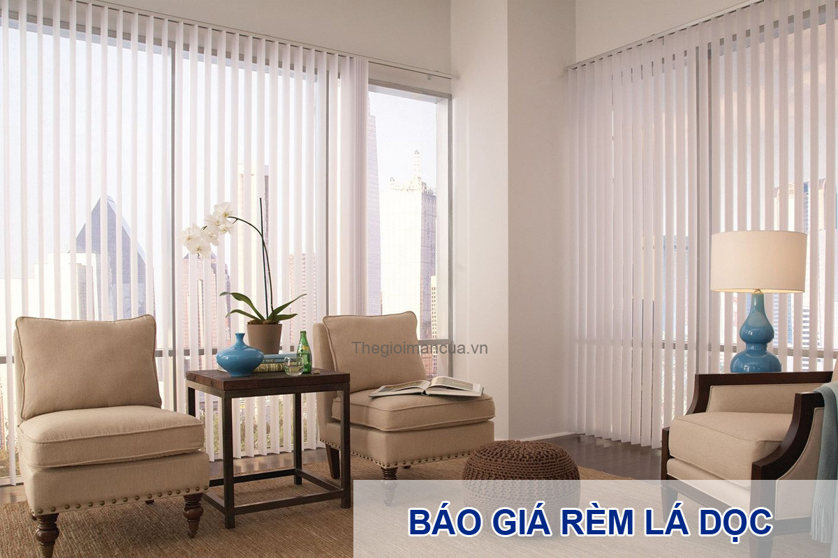Báo giá rèm lá dọc Báo giá rèm lá dọc