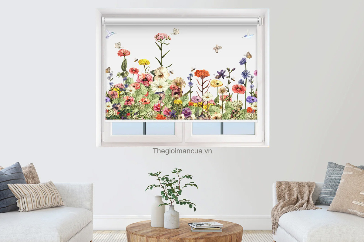 rèm cuốn in tranh đẹp rèm cuốn in tranh đẹp