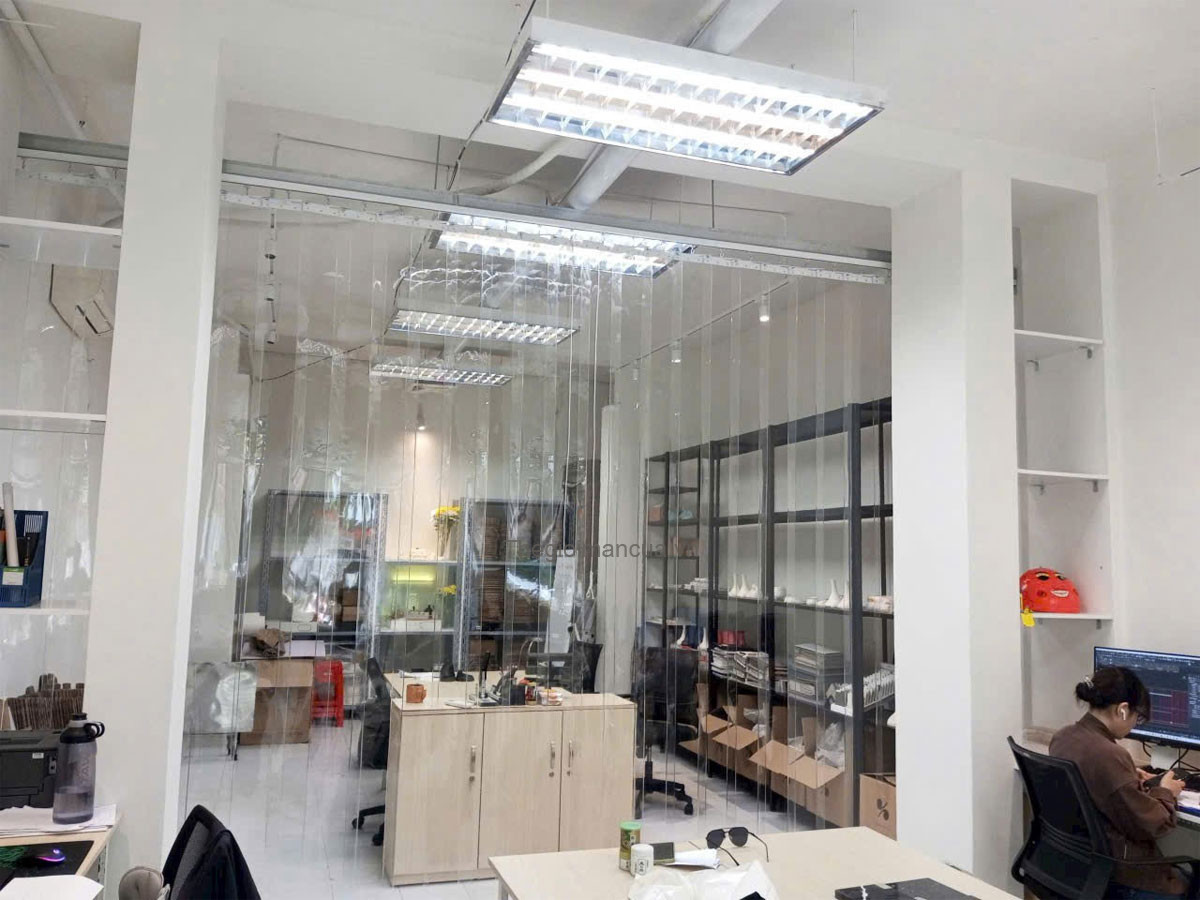 rèm ngăn lạnh pvc