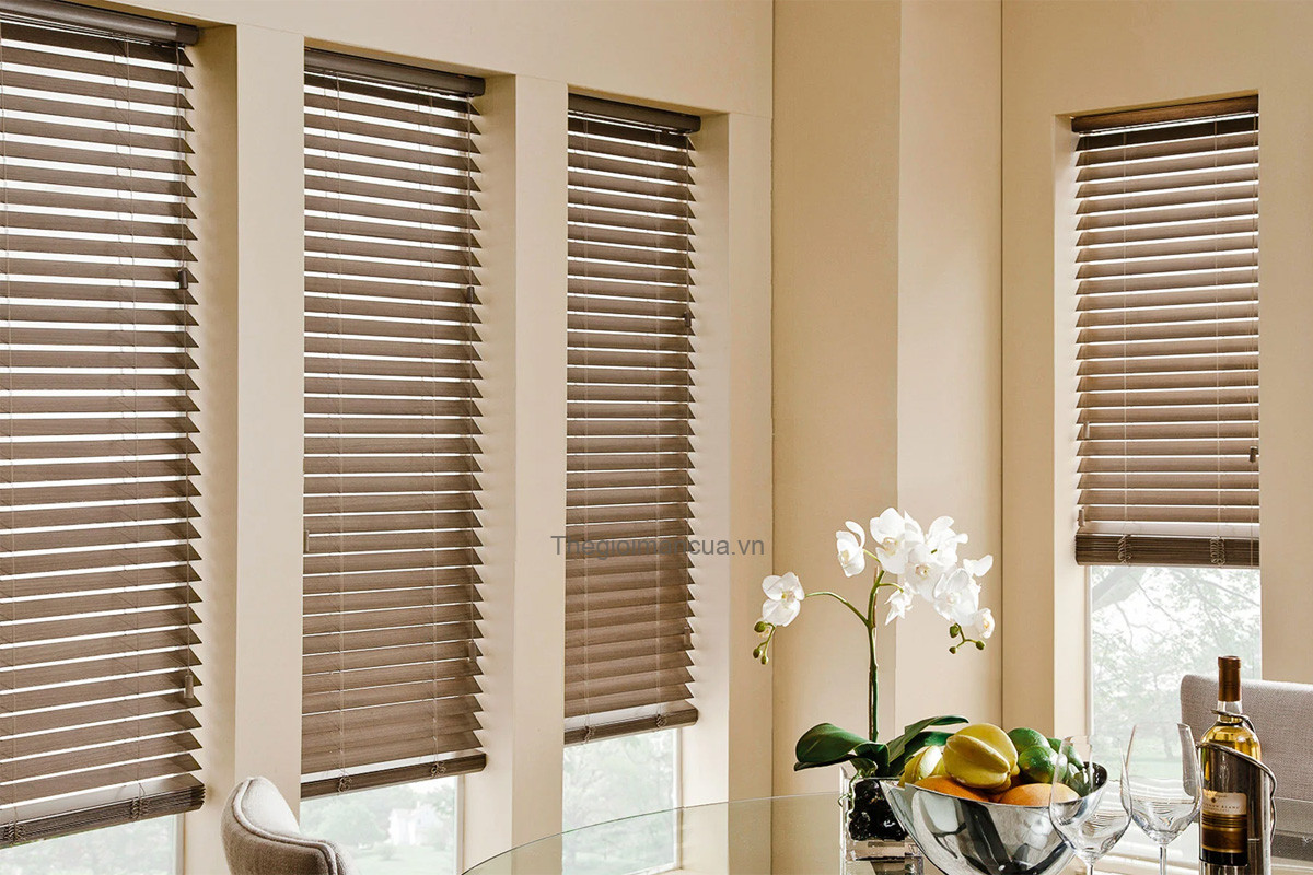 rèm sáo gỗ cao cấp