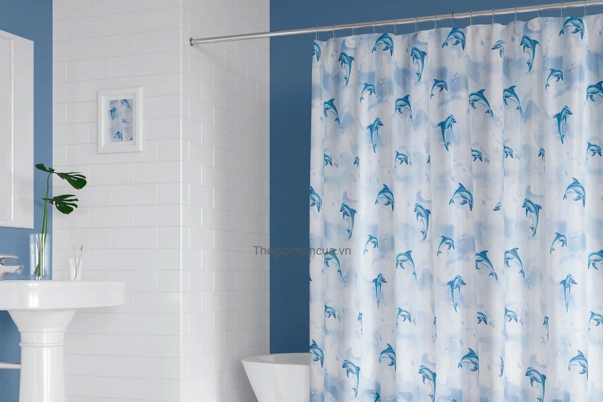 rèm phòng tắm không thấm nước rèm phòng tắm không thấm nước