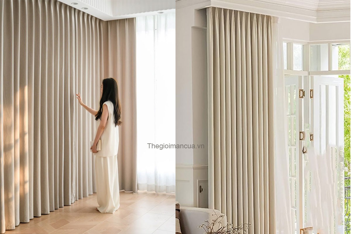 màn cửa chống nắng 2 lớp màn cửa chống nắng 2 lớp