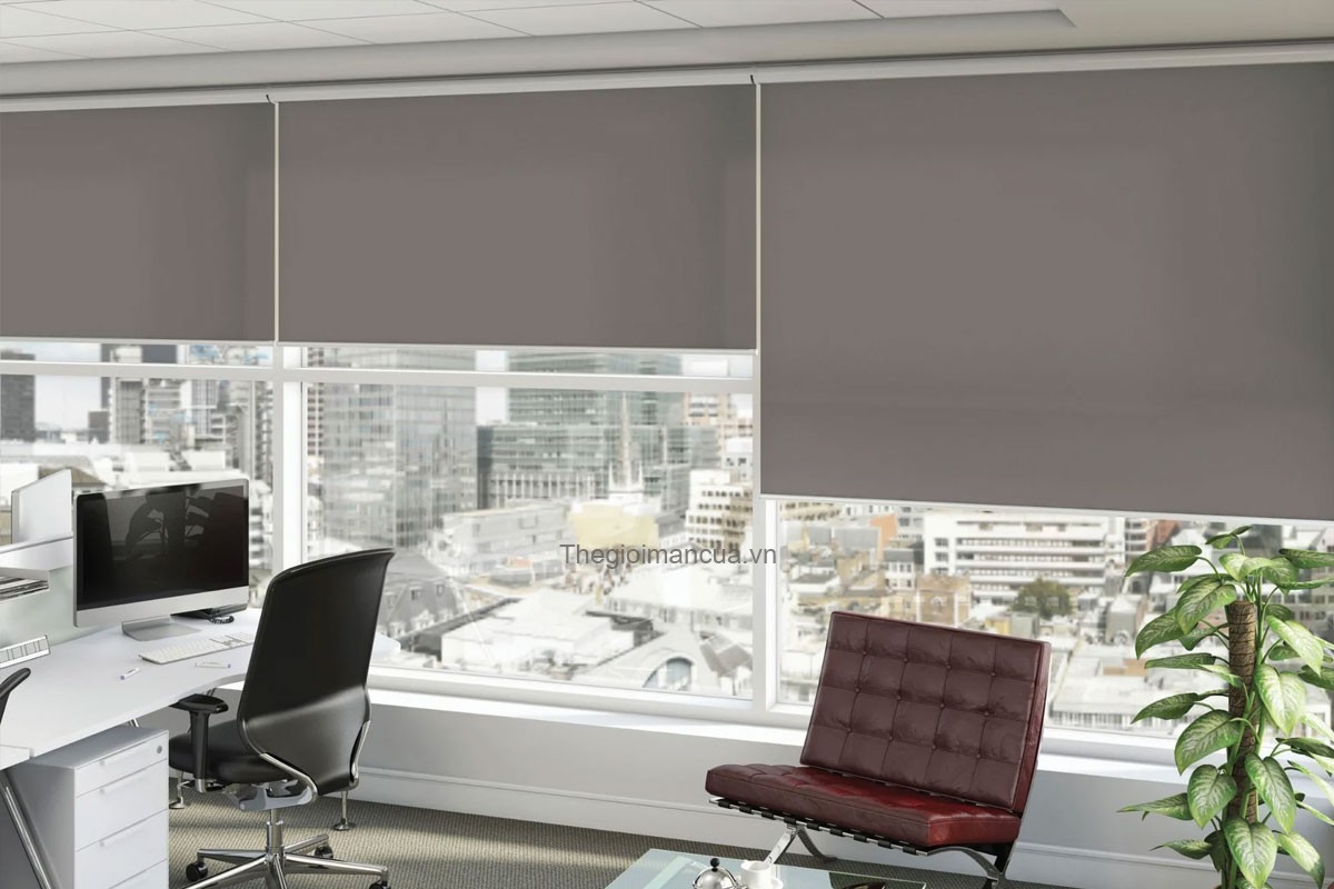 màn cuốn văn phòng chống nắng nóng