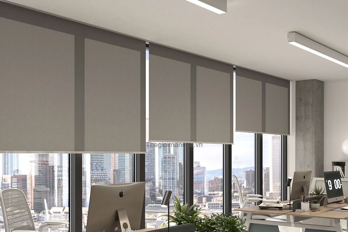 rèm cuốn chống nắng văn phòng rèm cuốn chống nắng văn phòng